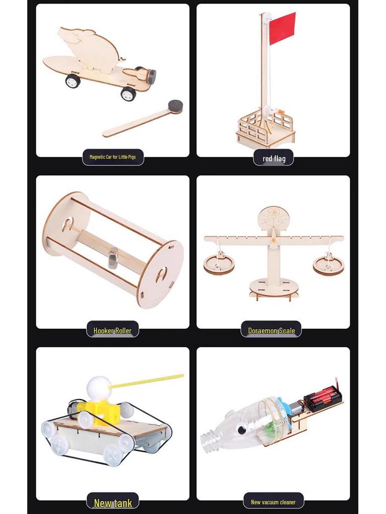 DIY Physics Experiment Kit for Kids – Educational Science Toys & Inventions for Primary School Boys, Great Gift!