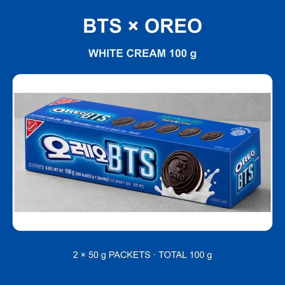 BTS OREO Collaboration Sandwich Cookies | Brown Sugar Pancake or White Cream