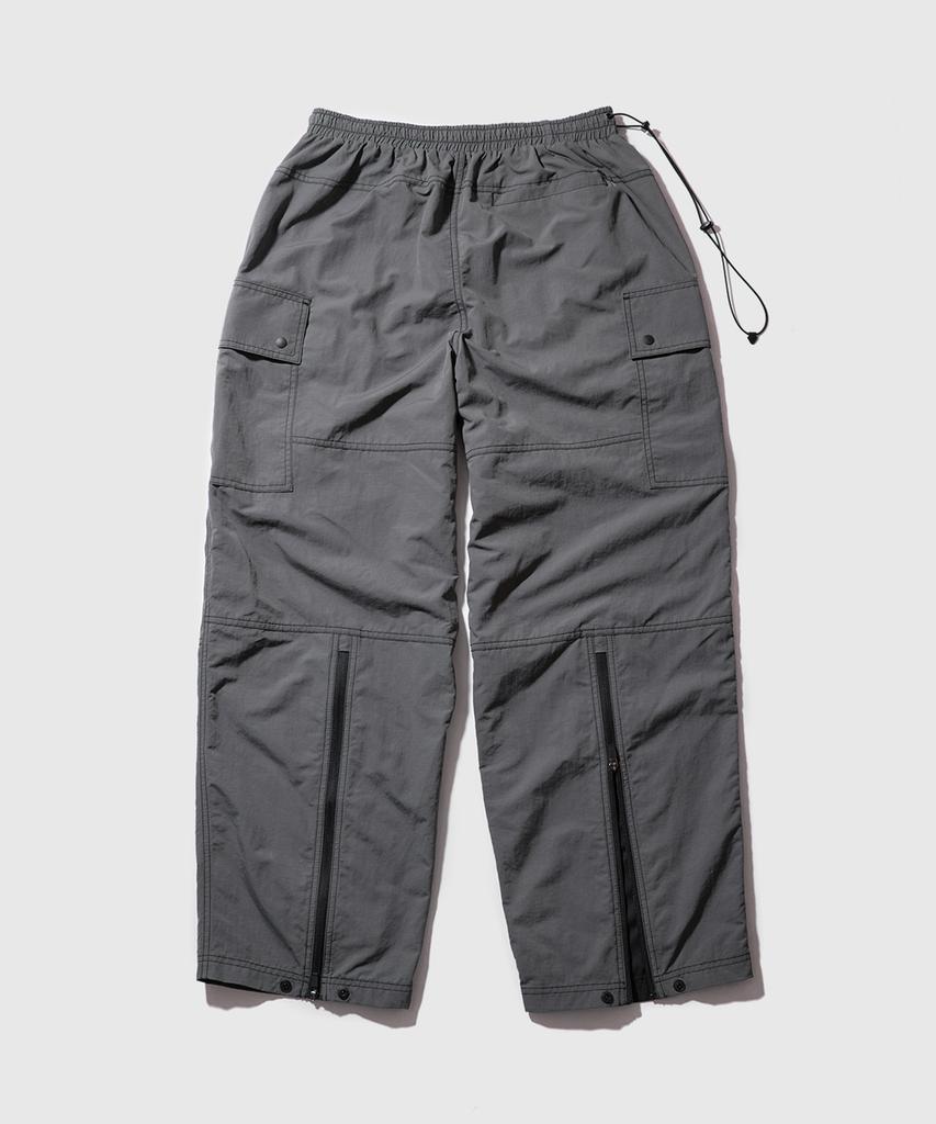 WMC Ripstop Zipper Cargo Pants_Charcoal Grey