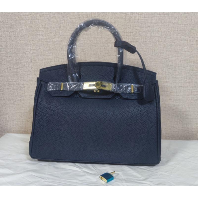 

Платинова сумка з текстурою лічі для жінок, літня нова ручна жіноча сумка, сумка-месенджер через плече великої місткості темно-синього кольору