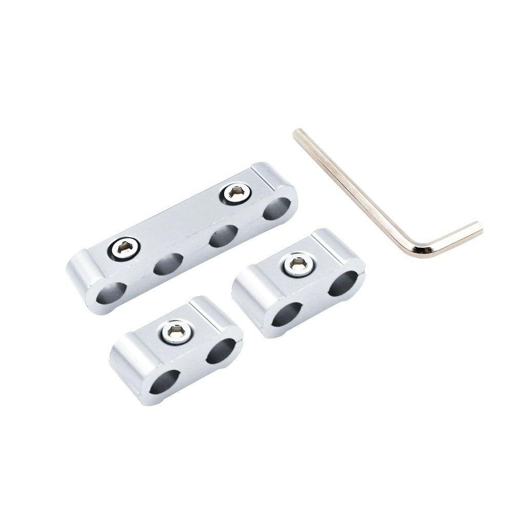 3pcs Cable Management Spark Plug Wire Dividers Three Dividers Wire Separator  Car Modification