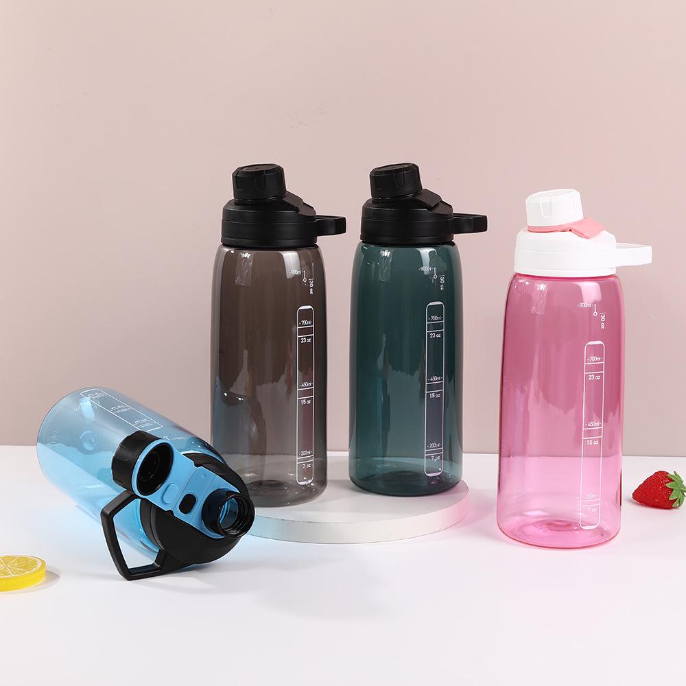 Tritan Large-Capacity Water Bottle: Portable & Customizable for Outdoor Sports & Fitness