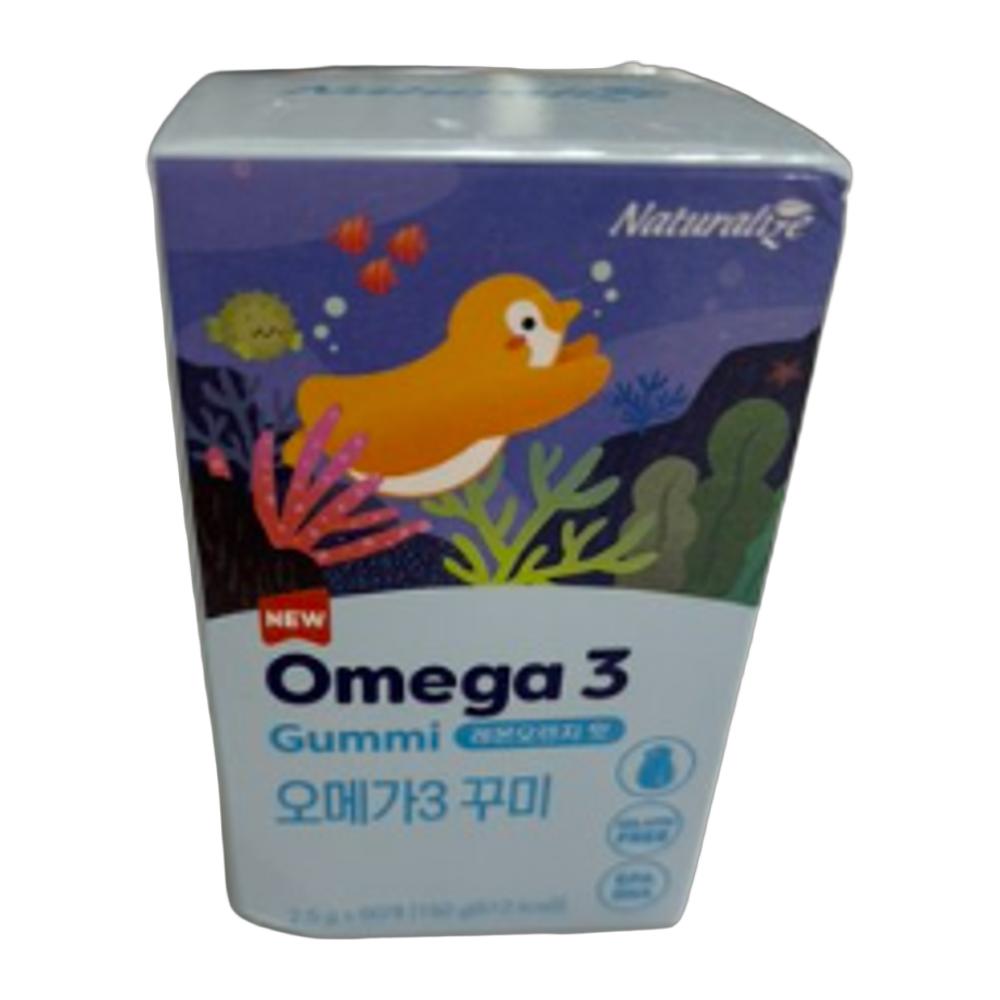 Naturalize Omega-3 Gummy 60 Tablets, 8 pcs