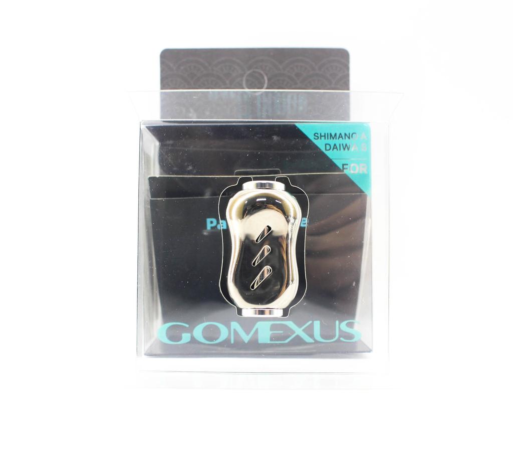 Bouton De Moulinet Gomexus T20SJSR - 20 Mm - Flamme Noire Titane - Pour Shimano A & Daiwa S