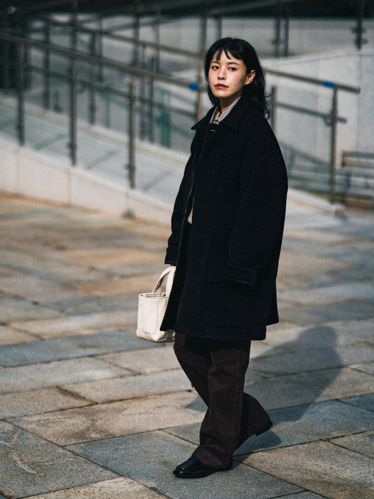 Have Had City Wool Half Coat (Black)