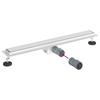 2 in 1 Shower Drain Silver 70 cm Stainless Steel 304