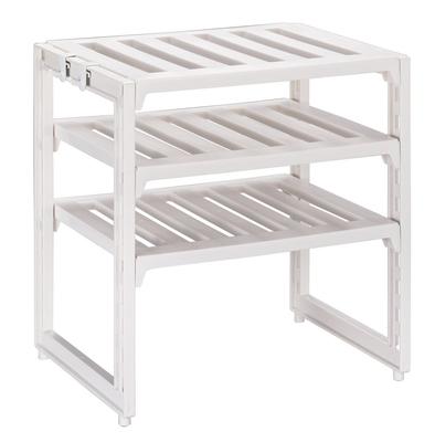 Pearl Metal Arrange-Free Kitchen Shelf, 3 Tiers, H-5806