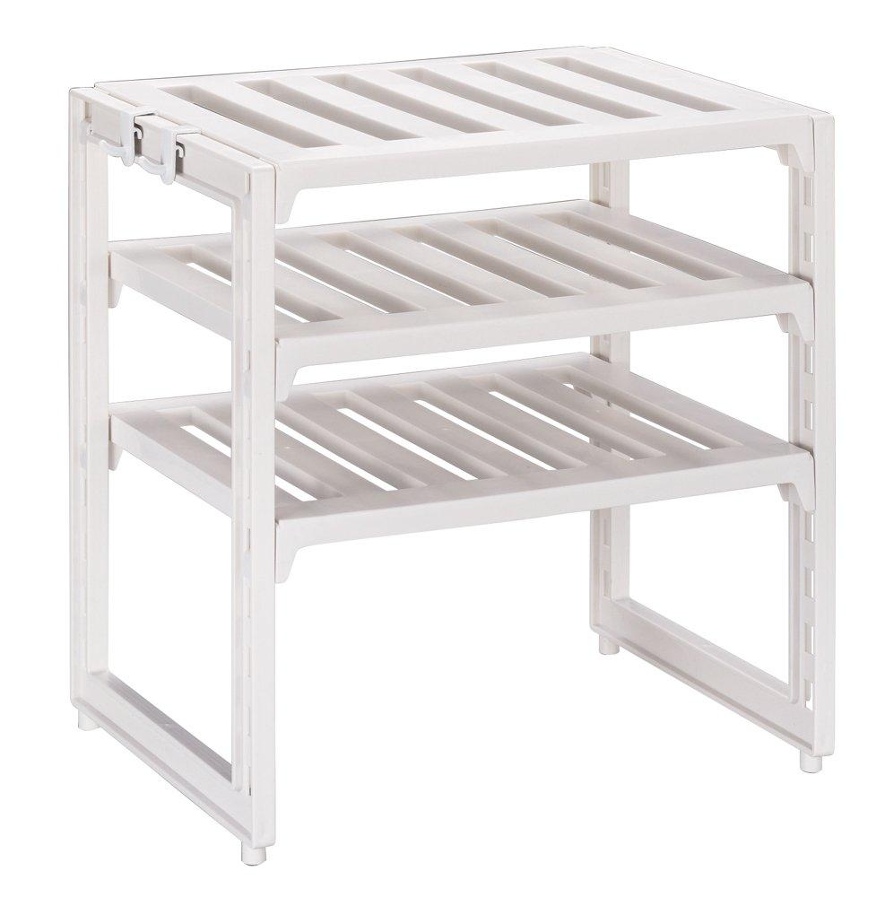 

Pearl Metal Arrangement Free Kitchen Shelf 3 Tiers H-5806