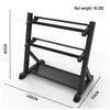 Multi-functional Dumbbell and Kettlebell Storage Rack