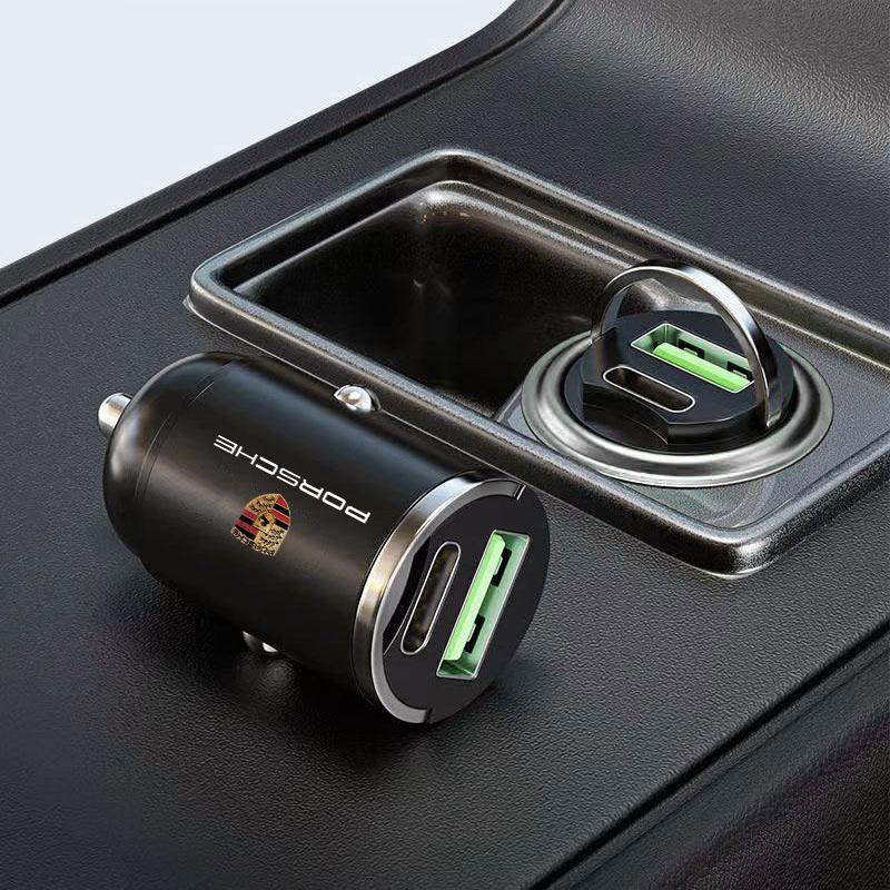 Micro Car Quick Charger Vehicle Cigarette Lighter Convert Plug Car Accessories For Porsche Cayenne Macan 911 Gt3 918 928 944 968 Boxster Panamera