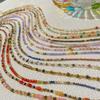 Handmade High-End Beaded Necklace: Versatile, No-Fade Natural Stone Design for Women