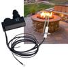 Heavy Duty Brass Fire Pit Control Valves Set with Push Button Igniter Quick Attach Replacement Knob for Outdoor Grill