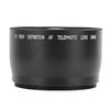 58mm 2.0x Teleconverter Optical Glass Aluminum 2X Magnification Teleconverter Extender Converter for Mirrorless Camera