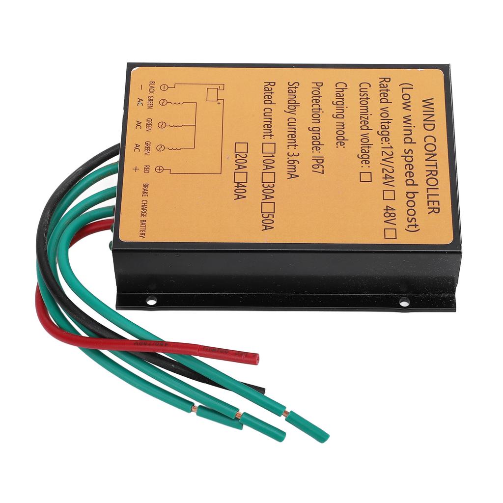 400W Windturbinen-Laderegler 12V 24V IP67 Wasserdicht MPPT Windturbinengenerator