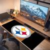 Pittsburgh Steelers2 Print  Cushion Non-slip Laptop Tablet Big Mousepad XXL Mat Mini PC Playmat With Lock edge