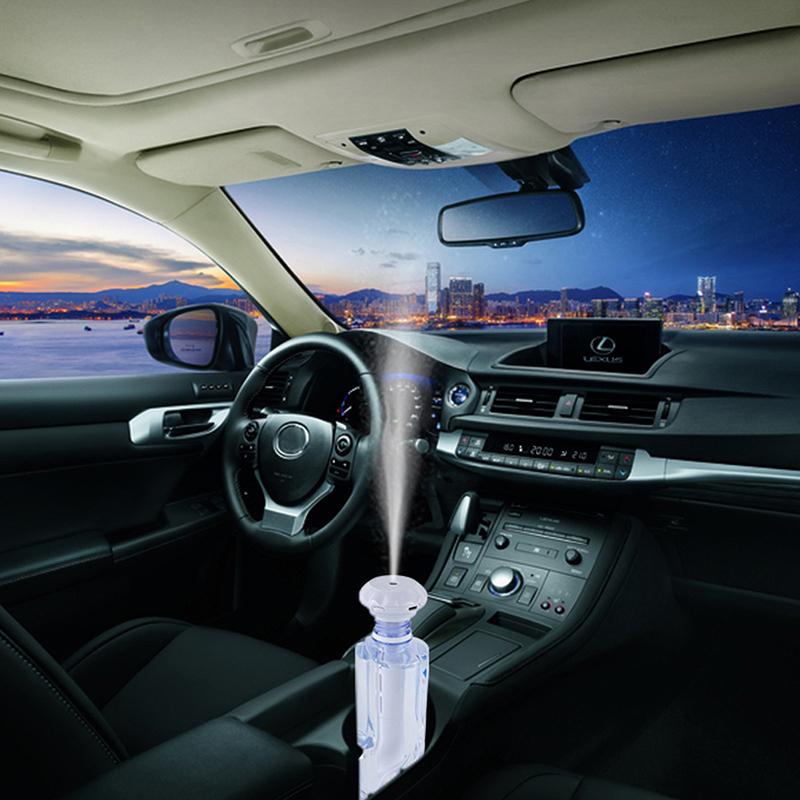 Mini Mineral Water Bottle Diamond Humidifier Portable Usb Car Spray Hydrating