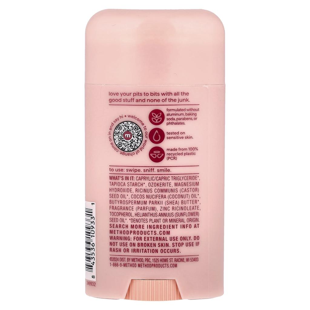 Deodorant, Pure Peace, 75G(2.65Oz)