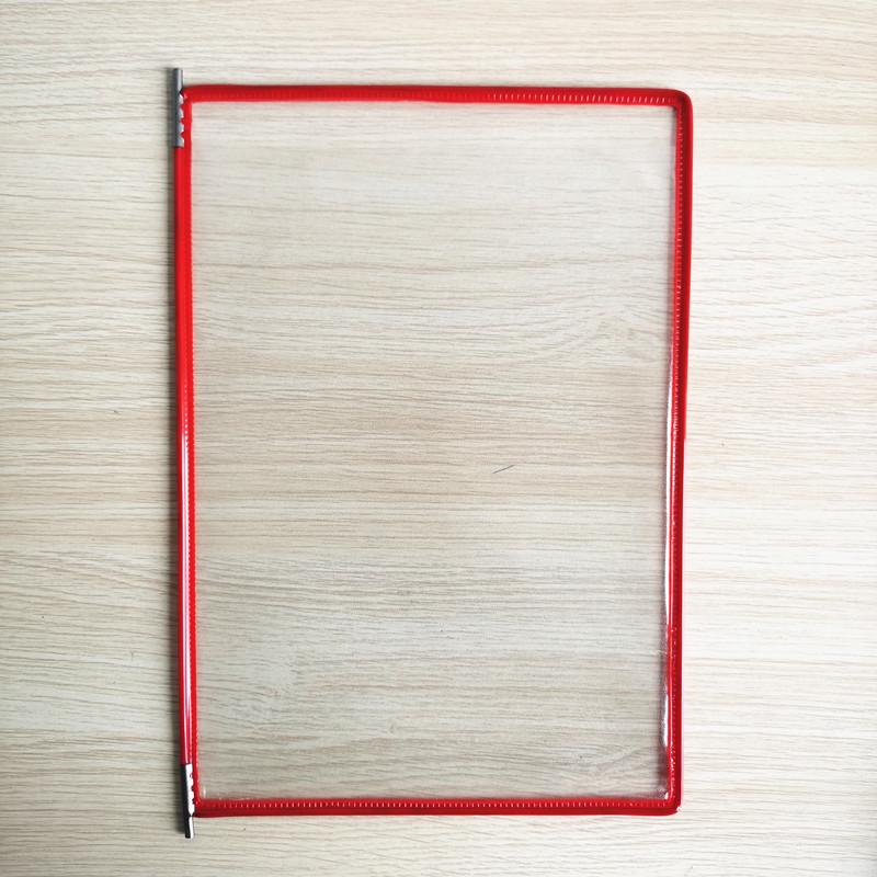 A4 Wandmontierter Klapp-Aktenordner, 5-seitiger SOP-Displayständer