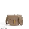Spring 2024 Women's Genuine Leather Shoulder Crossbody Bag - Trendy Small Square Underarm Handbag