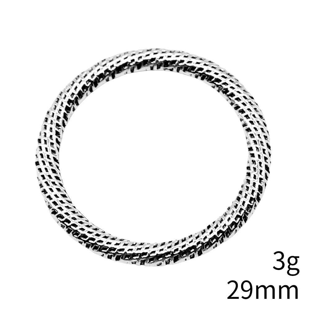 Christmas Decorations Jewelry Findings Hollow Circle Connector Accessories Parts Audience Accessories For Women Necklace And Earrings