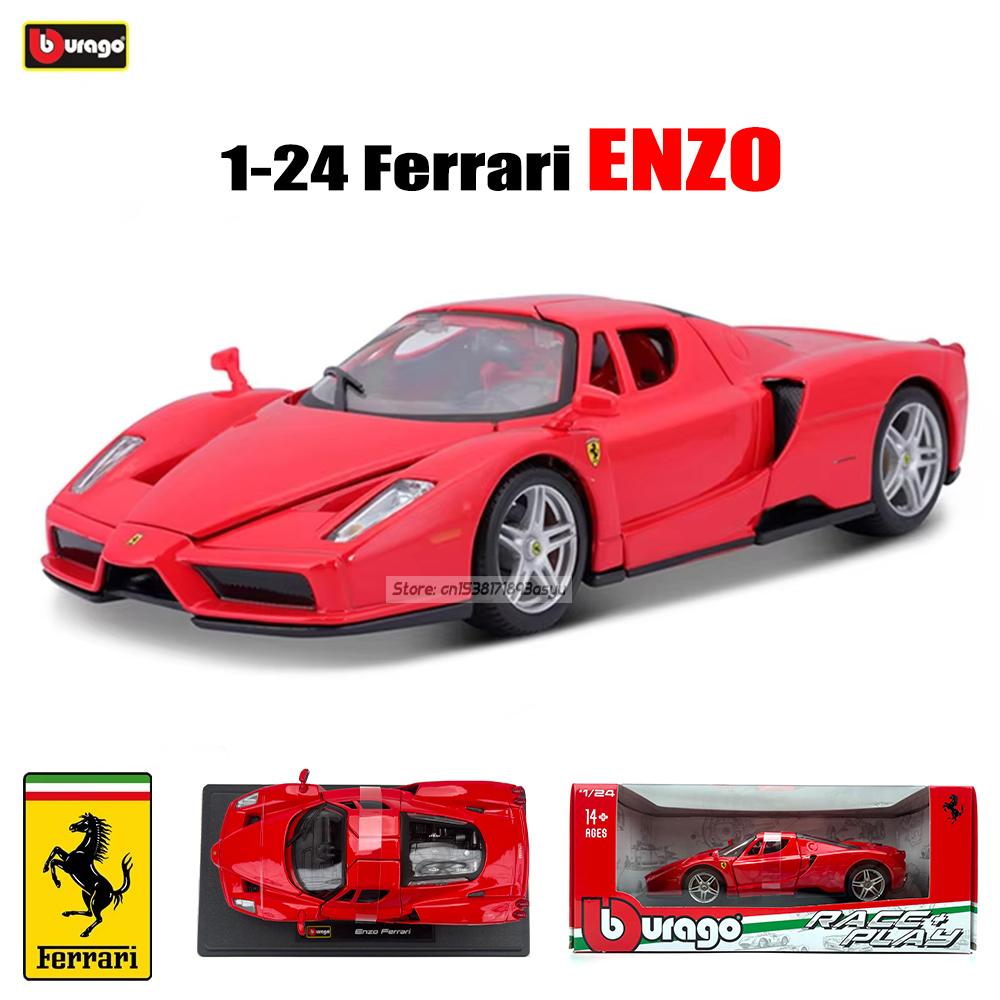 Burago 1:24 Ferrari 12 Cilindri LAFERRARI 250 SF90 Roma F12 PUROSANCUE SP1 ENZO Legierung Automodell Diecast Spielzeugsammlung Geschenk
