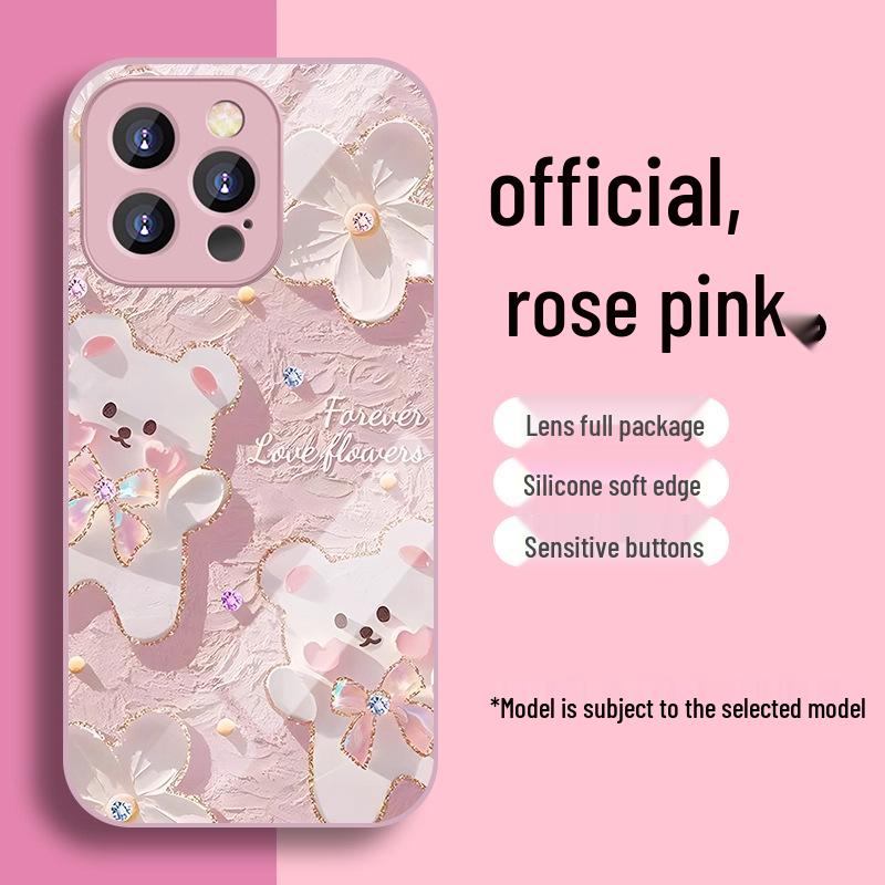 

Oil Painting Bear Phone Case for iPhone 15 Pro Max, Huawei Mate 60 Pro, Oppo Reno 11 - Women s Design 14