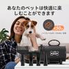 XKISS Dog Dryer PS 3200 W Dog Dryer Cat Dryer Pet Dryer Pet Dryer with 4 Nozzles Adjustable Wind Speed and Temperature Strong Blow Power Noise