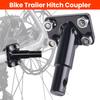Cuplă de remorcă bicicletă, cuplă de atașament remorcă bicicletă, cuplă remorcă bicicletă pentru remorci pentru copii și majoritatea bicicletelor