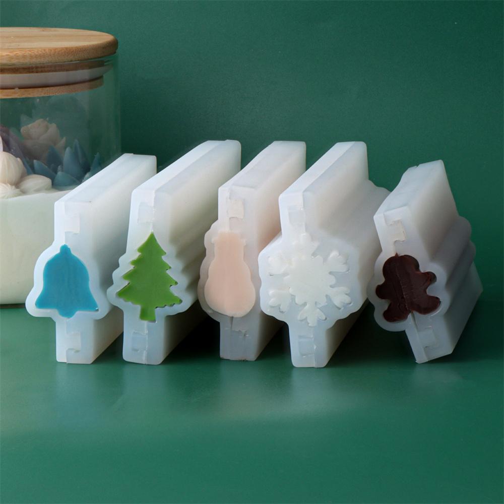 3D Geometric Animal Various Shapes Candle Fondant Reusable Mold DIY Embed Soap Mold Handmade Tube Cake Candle Making Supplies