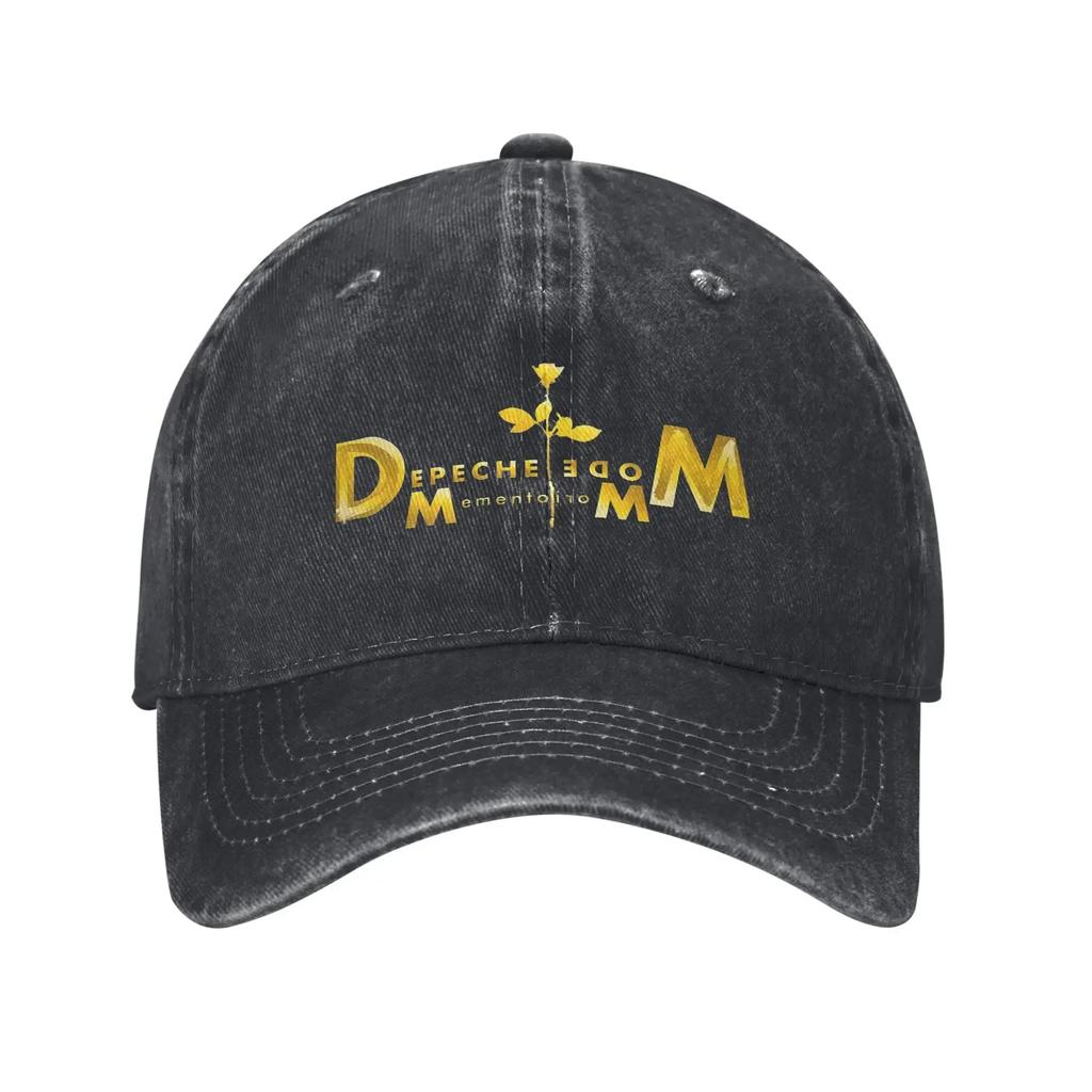 Depeche Cool Mode Music Band Baseball Cap Vintage Distressed Denim  Snapback Hat for Men Women Outdoor Gift Hats Cap