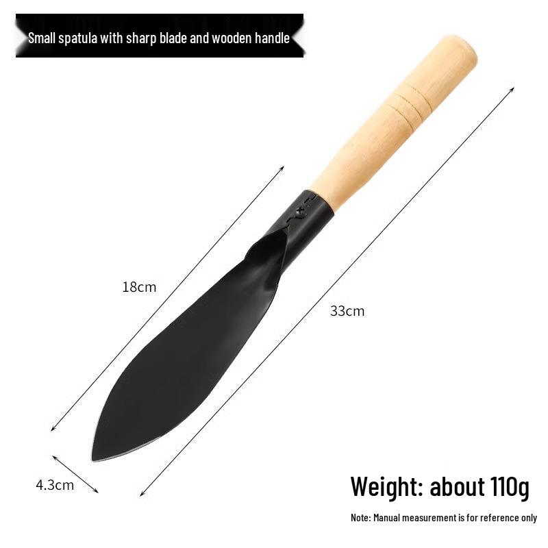 Large Bonsai & Garden Shovel Set - 3-Piece Tool Kit for Indoor Flowers, Soil Loosening & Planting