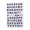 1pc Clear Stamp Transparent Silicone Stamp Spill and Splatter Rubber Stamp for Scrapbook Journal Card Making