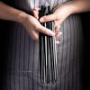 Shuangshihui Japanese Style Alloy Chopsticks - 5 Pairs