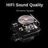 Portable Large Battery Bluetooth Speaker Vintage Vinyl Record Machine HIFI Sound Effects Super Standby  Radio New 112.4*105*57mm