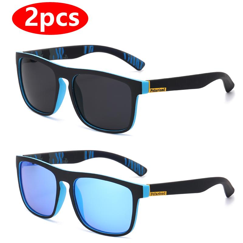 2pcs/3pc Cycling Sports Sunglasses Men Women Outdoor Cycling Sun Glasses Men Fishing Sunglasses Unisex UV400