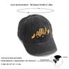 Dětská výšivka Excavator Washed Baseball Hat Bavlněná venkovní opalovací čepice Módní chlapecké a dívčí čepice hip hop čepice