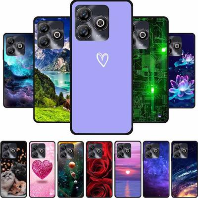 Pro pouzdro na telefon ZTE Blade A75 4G A 75 Coque Černé silikonové měkké zadní kryt pro ZTE Blade V50 Smart V60 Design Axon 60 lite