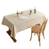 Coarse Linen Tablecloth Premium Desk Table Cloth Retro Old Coarse Cloth Tea Table Zen Rectangle