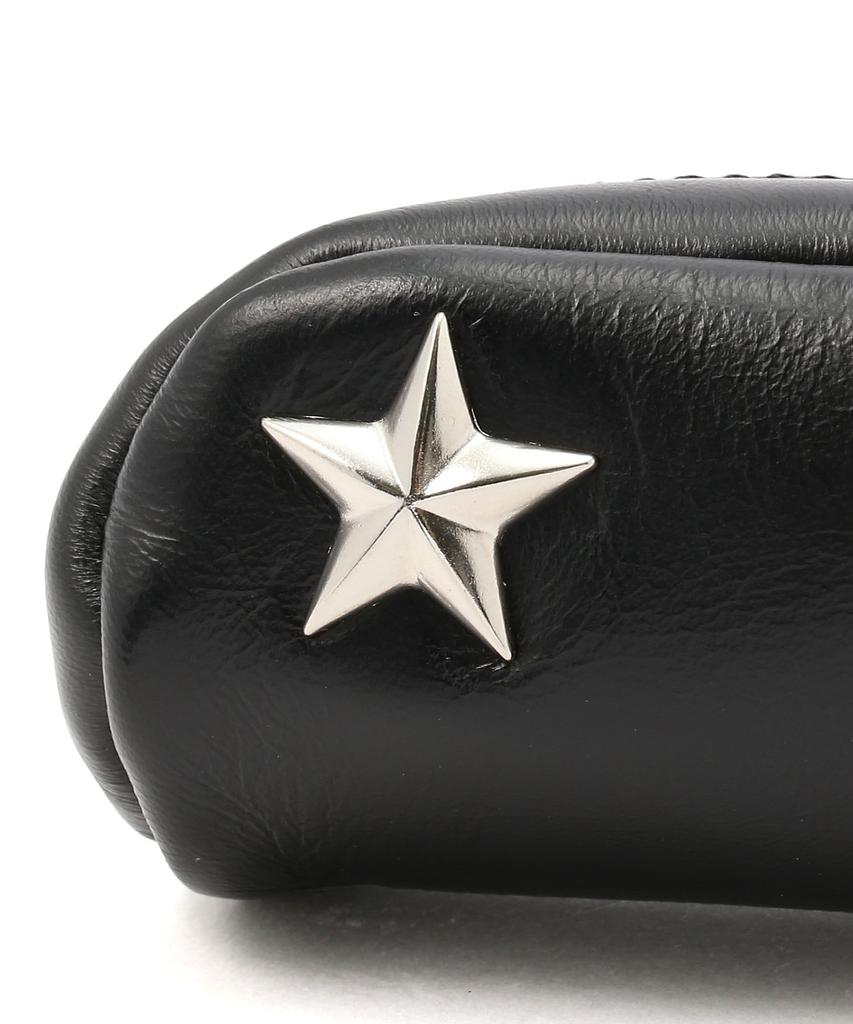 Schott ONE STAR KEY CASE, Men's, F 010, Black, 782-5970020