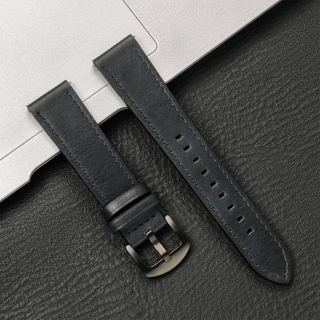Quick Release Watch Band for Men Women 20mm 22mm Universal Leather Bracelets Watchband Leather Watch Strap Replacement Belt