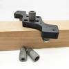 Holzbearbeitung 6/8/10mm Vertikales Taschenloch-Bohrschablone Selbstzentrierender Dübelbohrführung Stift-Befestigung Gleitende Bohr-Stanzführung Set