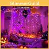 20m 200 Led With 8 Lighting Modes Halloween Decoration Hanging String Light