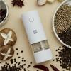 Xiaomi HUOHOU Automatic Electric Pepper Salt Grinder LED Light 5 Modes Spice Grain Porcelain Grinding Ceramic Burr Mill