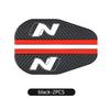For Hyundai Carbon Fiber Car Rear View Shield Guard Auto Rearview Mirror Rain Cover NLINE I30 I20 Venue Tucson Kona IX35 I40 Y1