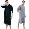 Women's Water-Absorbent, Lint-Free Bathrobe & Nightgown Style Pajamas - Versatile for Home or Outdoors