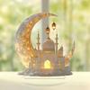 New 2D Ramadan Festival Acrylic Moon Castle 2025 Eid Al-fitr Mubarak Home Party Table Gifts Ramadan Gifts Ramadan Decorations