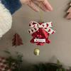 Christmas Tree Shaped Wind Chimes Christmas Decoration Home Hanging Pendants Wind Bell Music Room Decor Party Gifts