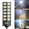 High Power Solar Lights Led Lights Outdoor Most Powerful Outdor Solar Lamp 3 Mode Remote Control Waterproof Garden Street Lamps