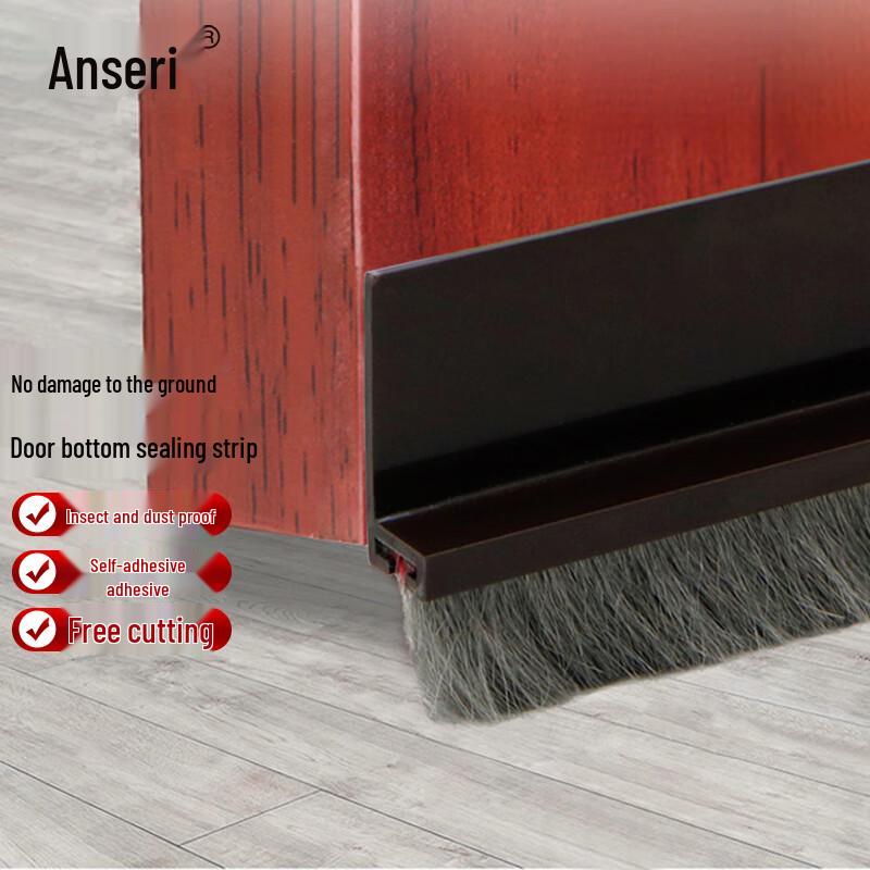 Self-Adhesive Door Bottom Sealing Brush Strip