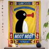 Cartoon Niedlich PPingu Pinguin Bunte Wandteppich Wandbehang Böhmische Wandteppiche Mandala Wandbehang Tücher